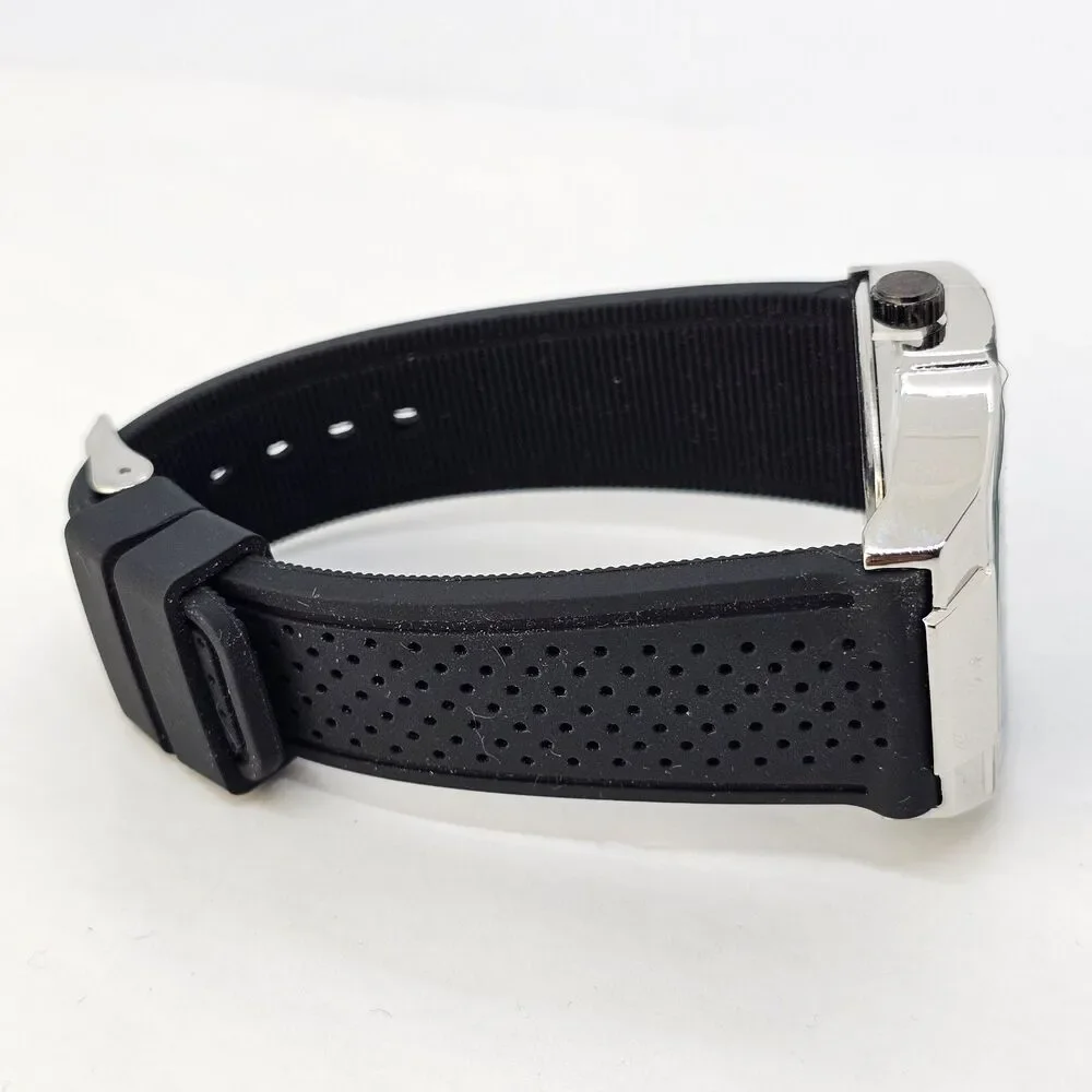 Bellany Expedition Men's Watch 41MM Black Dial Black‎ Plastic Bands New Battery